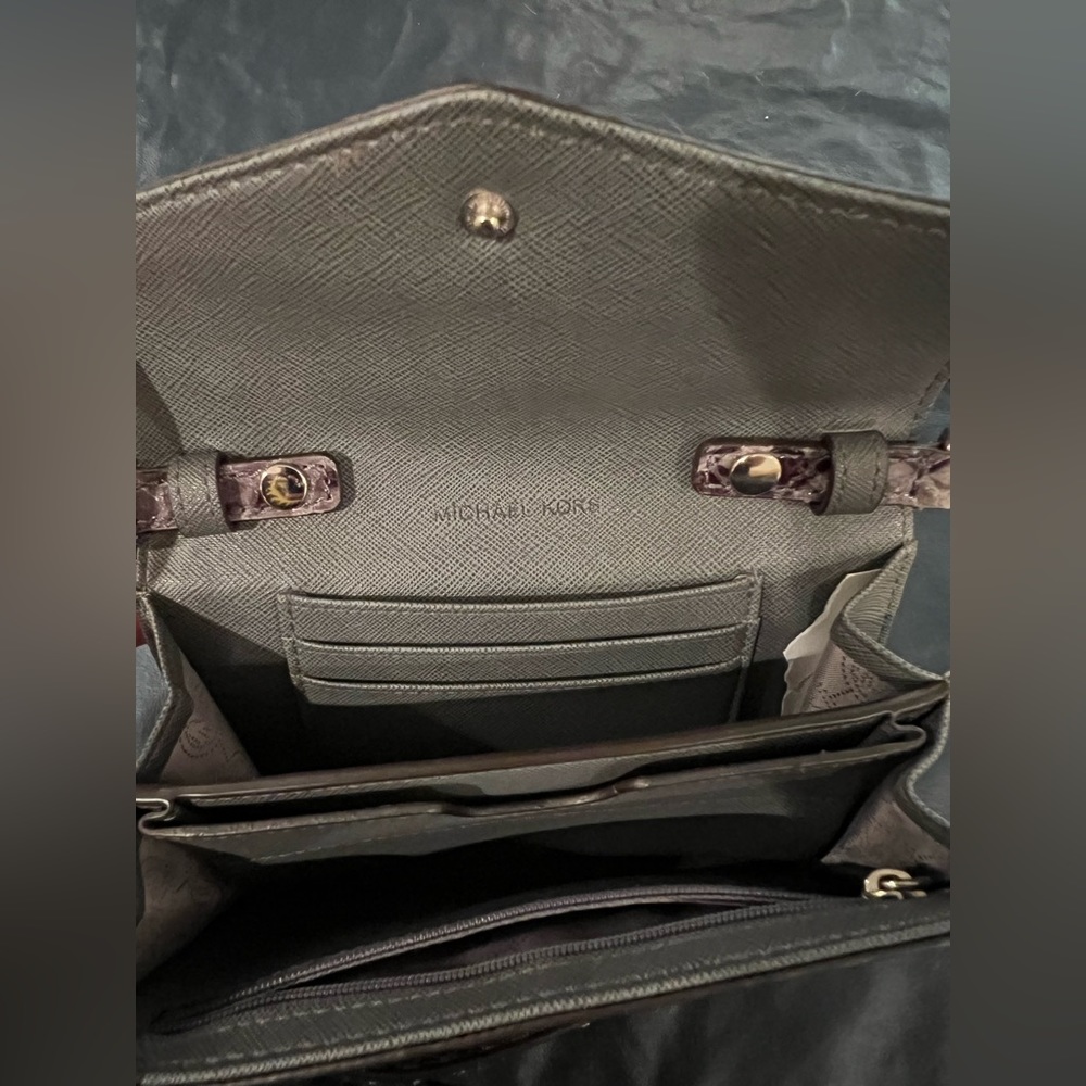 Michael Kors Python Embossed Crossbody Wallet - image 7